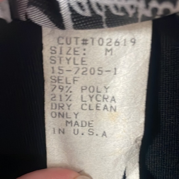 Tadashi jacket size Medium luxury black gold studded blazer dress - Picture 5 of 11